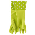 Utilisation bon marché 38 * 16.5 de ménage de gants en caoutchouc de travailleur de caoutchouc orange en plastique de nettoyage